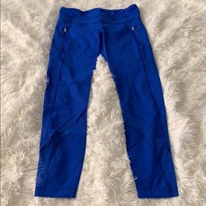 Lululemon Running Leggings with Mesh